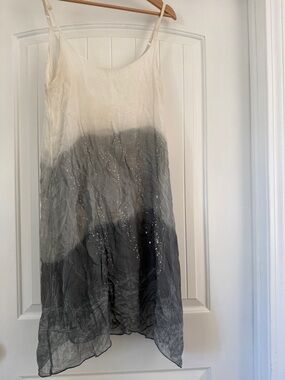 Tempo Paris Ivory Lightweight Slip Dress